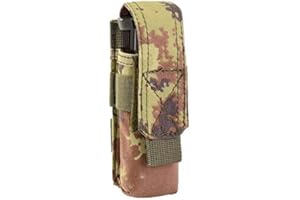 OUTAC Porta Caricatore Molle Pistola Singolo 9 MM VEGETATO Italiano OT-PM01 VI