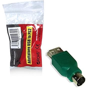 Goobay 95431 Adattatore Convertitore Da USB A PS/2 – Bianco, Per Mouse E Tastiera, Plug-and-Play, Compatibile Windows E Mac - 2