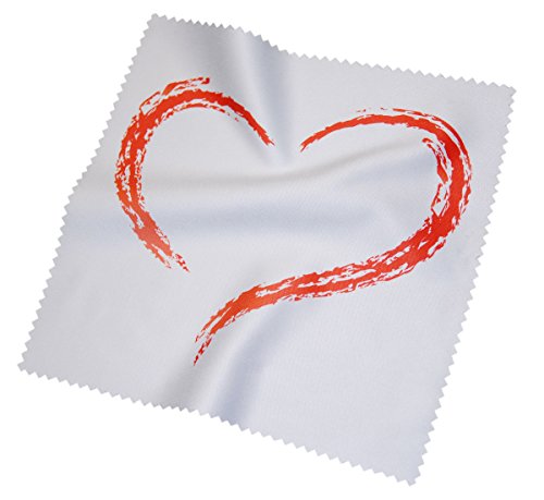 Brillenputztücher / Displaytuch Love-Set aus Microfaser im 3er Pack für Brille, Iphone, Ipad - 2