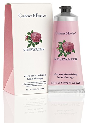Crabtree & Evelyn Rosewater ultra-moisturizing hand therapy, 1er Pack (1 x 100 g)