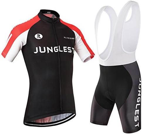 (3D pad)(Type:Set(White Bib) size:5XL) windbreaker Sleeve Jersey Men breathable 2016 vest permance Cycling Short Jerseys perspiration Fashion For