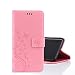 Produktbild Huawei P10 Plus Hülle, Huawei P10 Plus Schutzhülle, Alfort Carving Lederhülle Fashion Design Premium PU Leder Hohe Qualität Tasche Case Cover Kasten Abdeckung Wallet für Huawei P10 Plus 5.5" Smartphone Funktion Standfunktion Unterstützte Telefone und Magnetverschluss mit Schmetterling ( Rosa )
