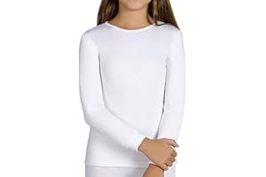 YSABEL MORA Camiseta Térmica Infantil Manga Larga Retiene Calor Corporal y Ofrece Máxima Comodidad para Niños en Invierno, Diseño Versátil y Funcional para Protección Extra contra el Frío
