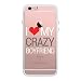 Produktbild 365 Printing iPhone 6 6S Pärchen Schutzhülle Jubiläum Weihnachten, I Love My Crazy Boyfriend Case