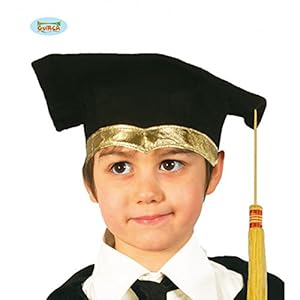 Birrete de estudiante infantil