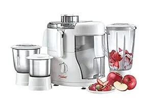 Prestige Champ 550 Watts Juicer Mixer Grinder 3 Jars Multi color