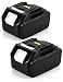 Produktbild 2 PCS 18V 3000mAh 3,0Ah Li-Ion Werkzeugakku Batterie für Makita BL1830 BL1840 BL1830B BL1840B BL1815 194204-5 LXT400 (LG Zelle)