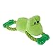 Produktbild Blesiya Hunde Haustier Kauspielzeug - Weichem Plüschtiere Spielzeug - 21 x 11cm - Frosch