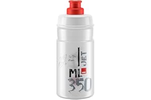 Elite Jet – Botellas de agua para ciclismo – Ligeras, compactas y sin BPA – Varias capacidades y colores