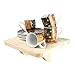 Produktbild DOLLE Regalset PUR | Bücherregal, Wandregal, Wandboard | 22 x 18 x 1,6 cm | natur | inkl. Träger