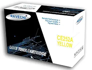 RAVECHI CE252A 504A Yellow Color Laserjet CP3525 Printer Series Color Laserjet CM3530 MFP