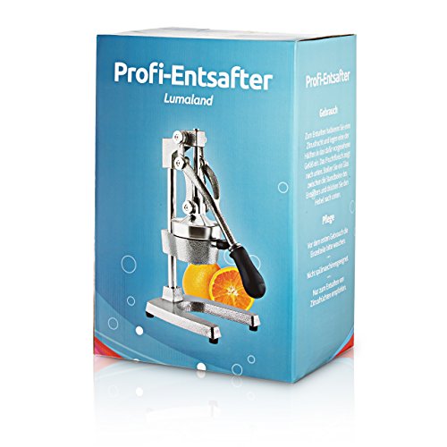 Professionelle Hand Saftpresse hochwertige Hebel Zitruspresse Original Lumaland - 9
