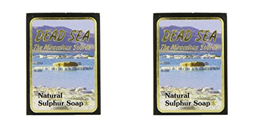 (2 PACK) - Malki Natural Sulphur Soap | 90g | 2 PACK - SUPER SAVER - SAVE MONEY