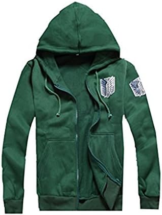 staranim Anime Shingeki No Kyojin The Survey Corps Cosplay Thermal Costume Hoodie Jacket