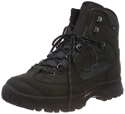 Hanwag Banks Ii Gtx Zapatos de High Rise Senderismo Hombre, Negro (All Black 112), 45 EU