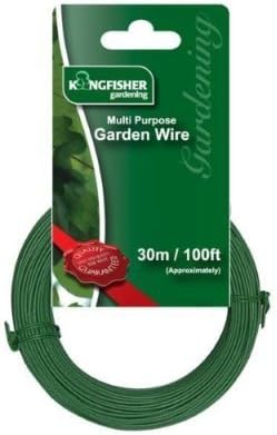 1.2mm x 20m meters heavy duty galvanized silver garden fencing fence wire - Made from galvanized steel which is rust proof so will not deteriorate over time in the garden.