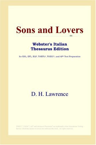 Sons and Lovers (Webster's Italian Thesaurus Edition) livre