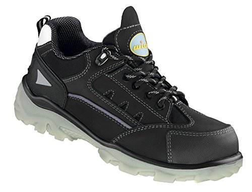 WICA - Herren Sicherheits Halbschuhe S3 - Schwarz Schuhe in Übergrößen