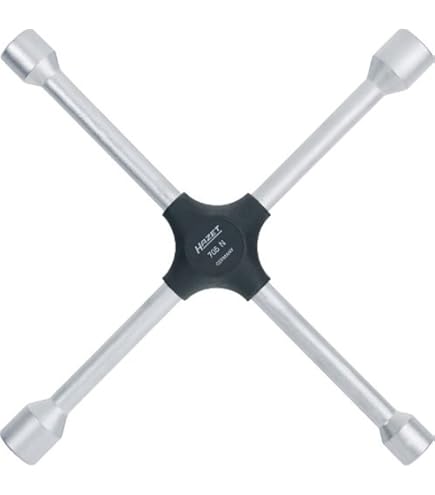 Chiave A Croce Per Dadi Ruote USAG 272 - Per Auto E Veicoli Leggeri, 4 Misure - Foto 3