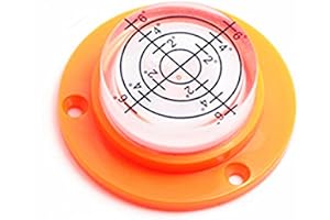 2 bilder bullseye nivå bubbla med monteringshål, Ø50 mm