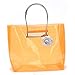 Produktbild zarapack Damen-Large Neon Farbe transparent Kabel Shopper klar PVC Runway Tote IT-Bag, orange (Orange) - BA958