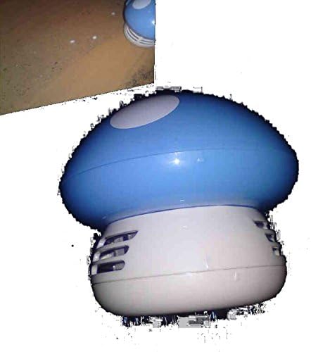 SaugPilze, Table vacuum cleaner mushrooms, cute Mushroom Table Vacuum Sucking Shroom, suction fungus (blue)