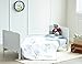 MCC Wooden Baby Cot Bed Toddler Bed 4" Premier Water repellent Mattress Made in England