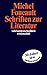 Schriften zur Literatur (suhrkamp taschenbuch wissenschaft) by 