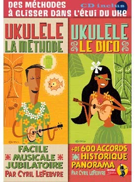 Télécharger Lefebvre : Ukulele Pack (Methode/Dico) + 1 CD - Rébillard livre En ligne