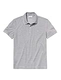 Lacoste Polo Jacquard Blanco Hombre 7 Blanco