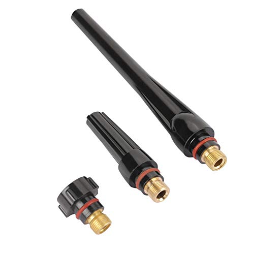 TIG Back Cap Kit 57Y02 57Y03 57Y04, TIG Torch Part Accessory Replacement Part for WP-17/18/26 Welding Torch(3pcs 57Y02 57Y03 57Y04)