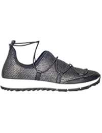 Jimmy Choo Mujer ANDREAIMFANTIQUESILVER Gris Tela Zapatillas