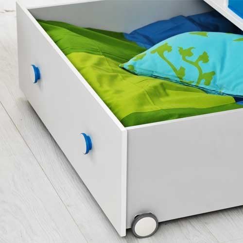 Triple Drawer TRIXX, White, Roles