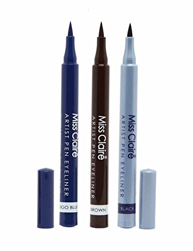 Artist Sketch Pen Eyeliner Set Of 3 | The Best Professional Liquid Color Eye Liners RS.899 (40.00% Off) - Amazon
