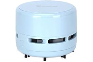 Tihoo Portable Tabletop Mini Vacuum Cleaner Blue