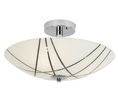 3 Light Semi-Flush Ceiling Light