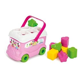 Clementoni – Le Bus des Formes -Minnie – Jouet Disney – Jeu Sensoriel pour Enfant – Développe la Motricité et Le Sens de l&rsquo;Observation -Dès 12 Mois – Premier Age – 14933 – Couleurs aléatoires