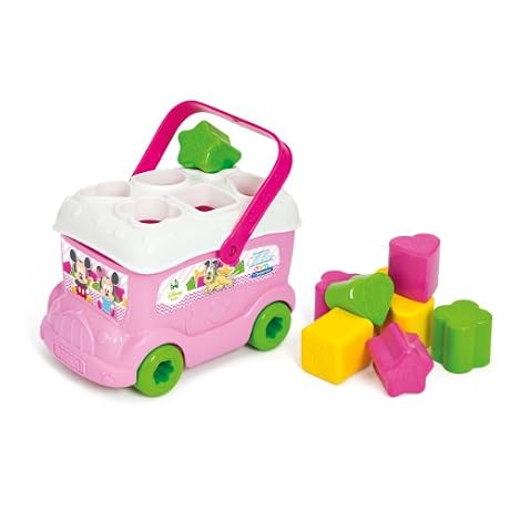 Clementoni 14933 Le bus des formes de Minnie Disney Premier age