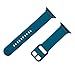 Produktbild Glowjoy Ersatz Armbänder für iWatch 38/40MM,Weich Silik on Armband Sport Strap Bracelet Atmungsaktive Silikonband Rubber Uhr Zubehör Ersatzarmband für Apple Watch Series 4/3/2/1 (Blau)