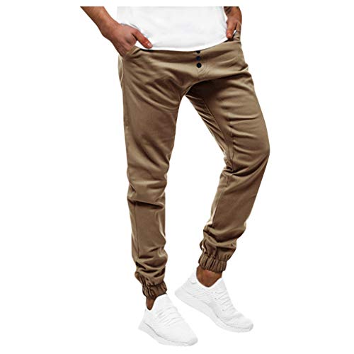 Preisvergleich Produktbild serliyHerren Jogginghose Baumwolle Freizeithose Sport Slim Fit Trainingshose Sweatpants Jogger Pants