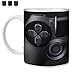 Produktbild STUFF4 Tee/Kaffee Becher 350ml/Playstation PS4/Spielkonsolen/Weißkeramik/ST10