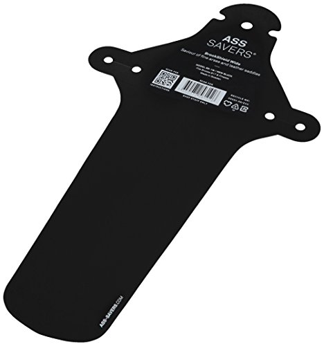 Ass Savers Brook Shield Wide - Guardabarros para bicicletas, color neg