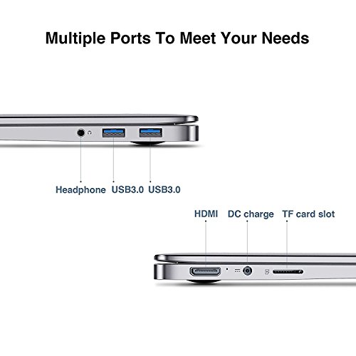 CHUWI LapBook Air Laptops Notebook Ultrabook Netbook - Up to 2 2GHz Portable Computer Intel Apollo Lake Celeron N3450   14 1  FHD Display  1920 x1080 