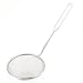 Produktbild sourcingmap Küche rutschfeste Griff 3.3 "Durchmesser Edelstahl Sieb Masche Schöpflöffel Sieb