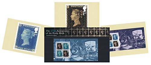 Gift Set of 2015 Penny Black Presentation Pack and PHQ Cards (Set of 3 Royal Mail Postcards)