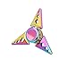Produktbild Saingace Regenbogen Aluminium Metall Tri Hand Finger Spinner Fidget EDC Schreibtisch Spielzeug Gyro