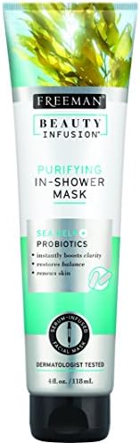 Beauty Infusion Purifying In-Shower Sea Kelp and Probiotics Gel Mask and Scrub