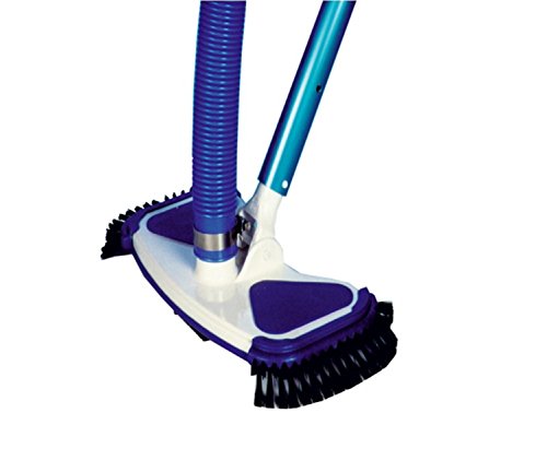Bodensauger Set mit seitlichen Borsten 6,60m x 32mm Poolsauger Poolreiniger Bodenreiniger Pool