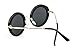 Wawoo®Unisex Retro Round Polarized Sunglasses Dark Glasses Eyewear for Men and Women UV400 Protection