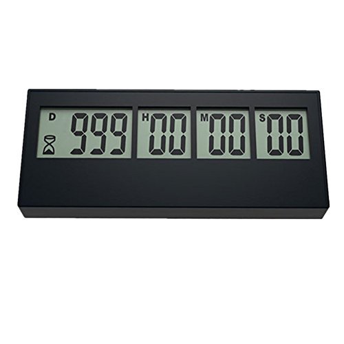 Aimilar 999 Days Digital countdown Clock Days timer LCD Lab pensionamento cucina